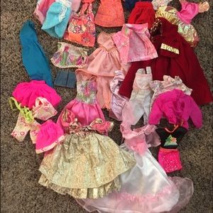 Barbie and other doll clothes